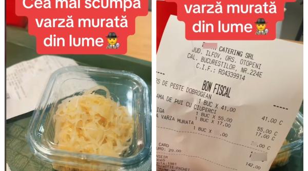 Politician, supărat de cât a plătit pe o varză murată în aeroportul Otopeni: "E cea mai scumpă din lume" 