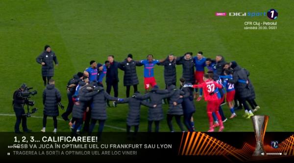 FCSB - Paok Salonic, rezultat final. Calificare uriașă pentru români 