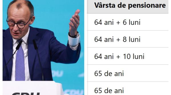Germania vrea să elimine pensionarea anticipată: "Reformă urgentă a sistemului" 