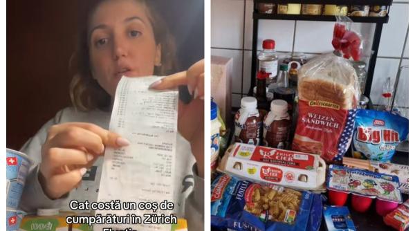 Cât costă coșul standard de cumpărături la Lidl în Elveția. O româncă a făcut o comparație cu prețurile din țară