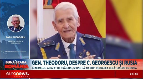 Interceptări din dosarul generalului de 101 ani, Radu Theodoru, la Moscova: "Maxim în iunie se întorc armele"