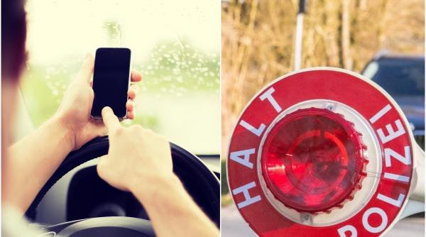 Cresc amenzile în Germania. Cea mai drastică schimbare e pentru folosirea telefonului la volan