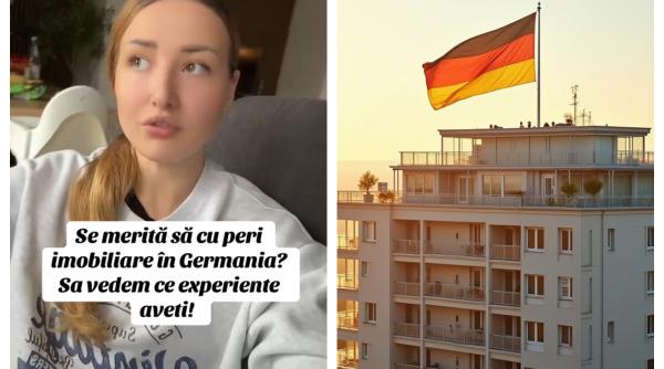 Merită să cumperi apartament în Germania sau România pentru investiție? Cristina: "Atât ne costă 50 mp"