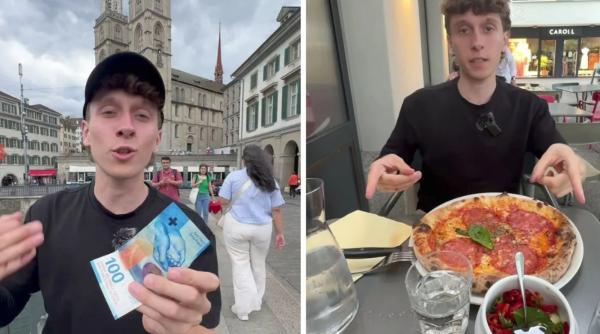 Ce cumperi cu 100 de euro în cel mai scump oraș din Europa