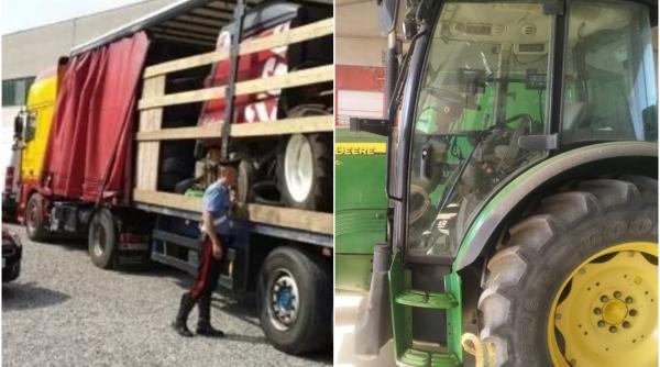 Fermierii italieni sunt exasperați de românii care le fură tractoarele. Nu mai au cu ce să muncească pâmântul