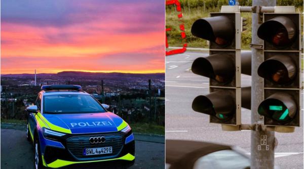 Polițiștii germani renunță la urmărirea infractorilor pentru că rămân fără baterie la mașinile electrice