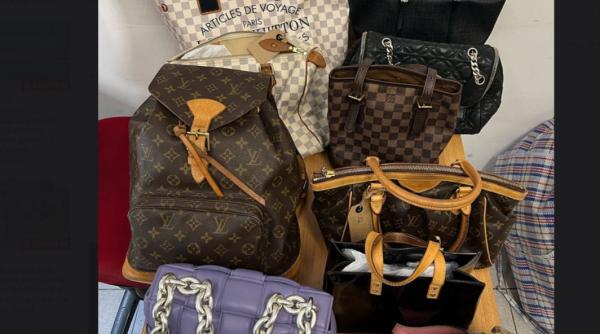 Un român din Italia a furat genți Louis Vuitton și Chanel de 70.000 de euro