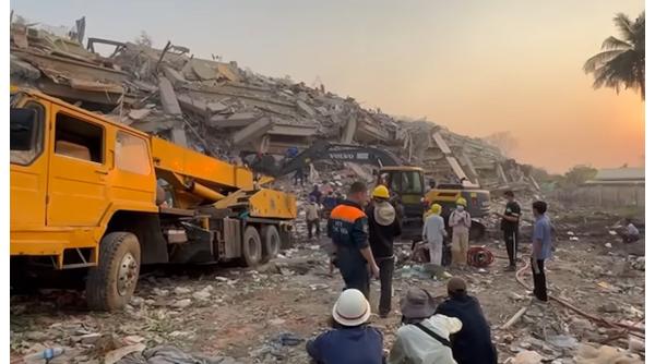 Cutremurul din Myanmar. O femeie a fost salvată de sub dărâmături după 91 de ore 