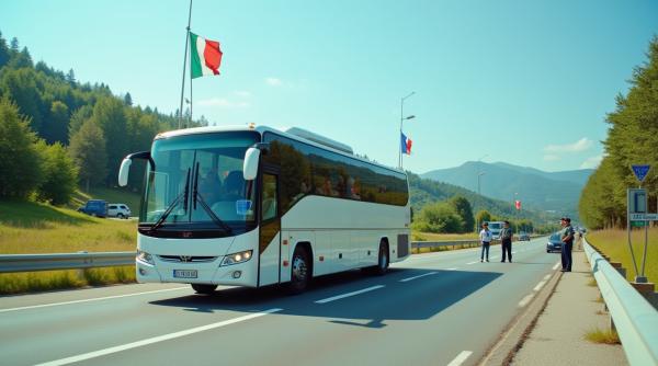 Româncă, scoasă din autocar și arestată la intrarea în Italia. Voia să ajungă în Spania