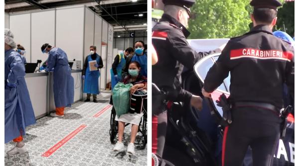 Român din Italia, arestat după ce a intrat în spital să-și bată fratele 