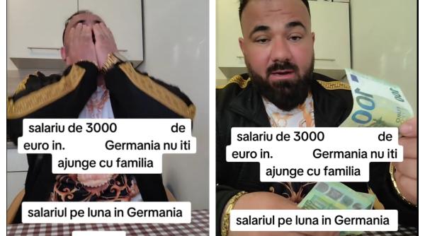 Român, nemulțumit de salariul de 3000 de euro din Germania: "Uitați, vă fac socoteala. Cu ce mă aleg eu aici?"