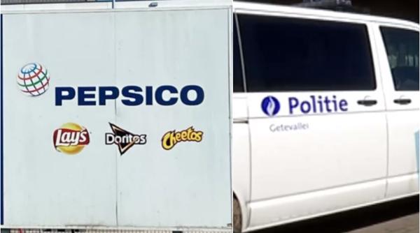 Doi români din Belgia au furat o remorcă plină cu chipsuri. N-au reușit să le vândă în țară, pentru că nimeni nu putea citi eticheta