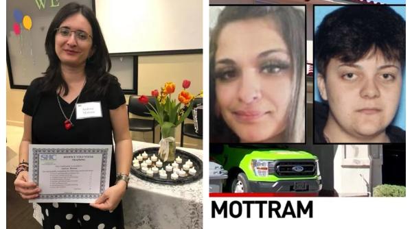 Românca Andreea Mottram, ucisă în SUA de fiica adoptată din România și de iubita acesteia