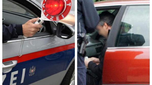 Șofer român, arestat în Austria după ce s-a certat cu polițiștii în trafic. A vrut să-i intimideze, ca să nu mai fie amendat