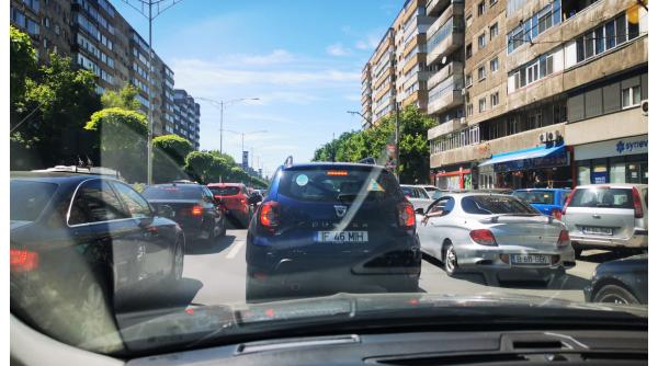 Dispar benzi de circulație de pe Iuliu Maniu, cel mai aglomerat bulevard din București 