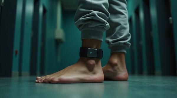 Un băcăuan a vândut brățara de la picior, cu care era monitorizat de poliție 