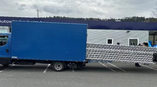 Șofer român, pericol public pe o șosea din Austria. A fost amendat și i s-a confiscat toată marfa