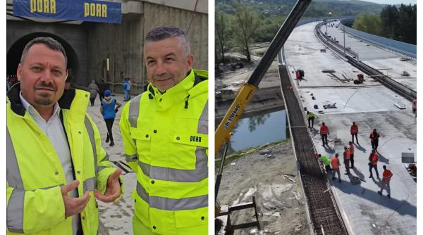 Salariul unui român întors în țară după 27 de ani în străinătate, pe șantierul autostrăzii Sibiu-Pitești: "Nu mai plec niciodată"