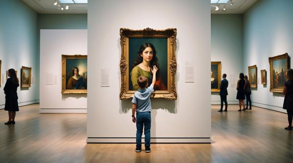Un copil a mâzgălit un tablou de 50 de milioane de euro într-un muzeu din Olanda