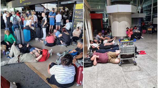 Un român blocat pe aeroportul din Lisabona a povestit haosul provocat de pana de curent: "Fără cash "mureai" de foame și sete"