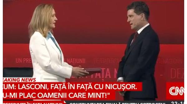 Elena Lasconi a scos Biblia și l-a pus pe Nicușor Dan să jure că nu a mințit. Răspunsul actualului primar general