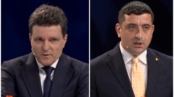 Românii din diaspora, subiect de discuție la prima dezbatere TV între Nicușor Dan și Simion. Ce au spus cei doi - VIDEO