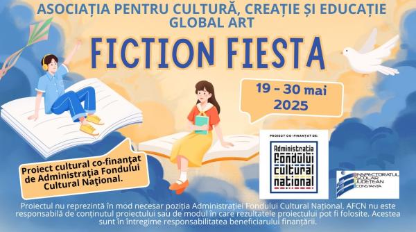 „FICTION FIESTA” – 10 personaje desprinse din literatură merg în 10 licee din județul Constanța