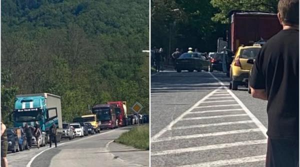 Circulaţie rutieră oprită temporar în mai multe zone din Bulgaria, aproape de graniţa cu România