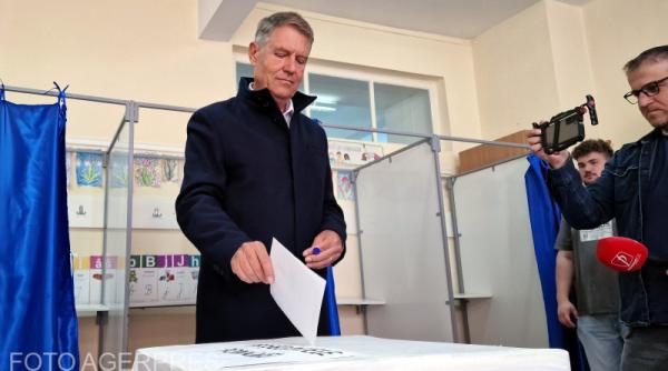 Mesajul lui Klaus Iohannis, la vot: "România a crescut, dar din păcate, nu toți au beneficiat" 