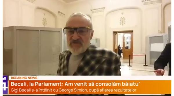 Gigi Becali s-a dus în miez de noapte peste George Simion: "Aici a greșit. Am venit să consolez băiatu'"
