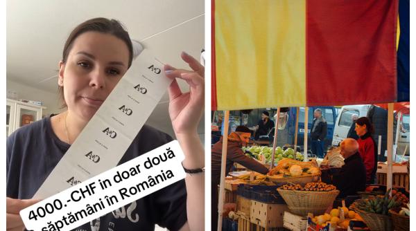 O româncă din Elveția s-a întors falită după o vacanță în România: "Cum am cheltuit 4000 de euro în doar 14 zile"