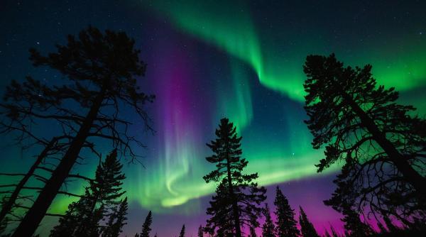 Aurora boreală vizibilă în Italia, pe 1 iunie. O furtună solară puternică se îndreaptă spre Pământ