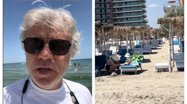 Familie, obligată să ia șezlong pentru ambii copii, pe o plajă din Mamaia. Acuzații grave 