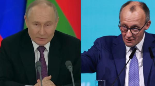 Putin, propunere "otrăvită" pentru cancelarul german Friedrich Merz. Guvernul german reacționează