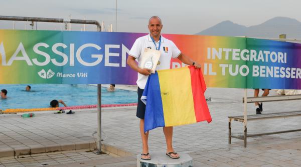Paul Georgescu e campion în Italia! Românul a câștigat competiția internațională de înot în ape deschise Capri-Napoli Open 2025
