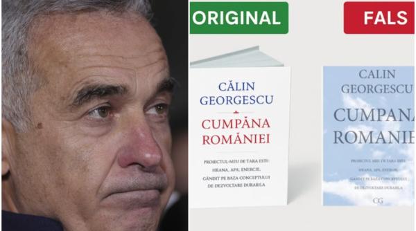 Călin Georgescu se plânge că cineva i-a copiat cartea si o vinde ilegal