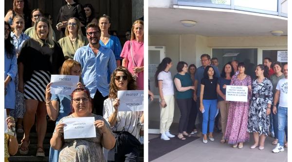 Bugetarii vor să blocheze România, după ce le-au fost tăiate sporurile. Proteste în toată țara