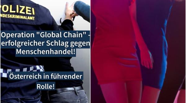 Rețea românească de prostituție, întinsă în toată Europa. Aproape 1.194 de potențiale victime și zeci de arestări