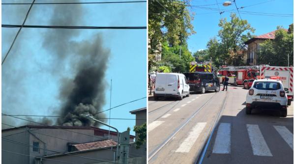 Incendiu la Maternitatea din Iași. A fost activat Planul Roşu