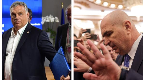 Viktor Orban a ajuns la Palatul Victoria, pentru o întâlnire neoficială cu Ilie Bolojan 