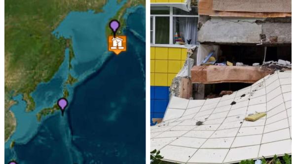 Cutremur uriaș de 8.8 grade pe scara Richter în Rusia. Român, aflat în vacanță: "Ne-am refugiat toți pe munte"