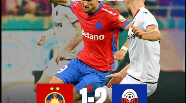 FCSB, eliminată rușinos din Liga Campionilor, după 1-2 cu KF Shkendija la Bucureşti