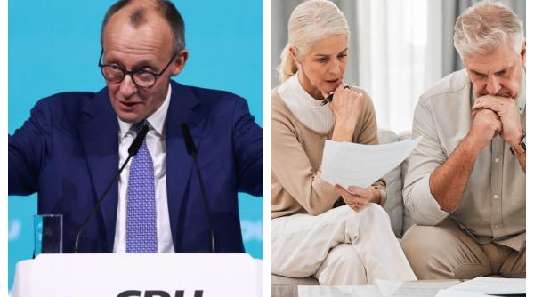Merz începe reforma pensiilor din Germania. Zece milioane de germani, afectați direct de noua lege a pensiilor