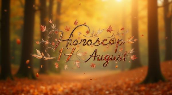 Horoscop 17 august 2025. Ziua în care trecutul și viitorul își dau mâna