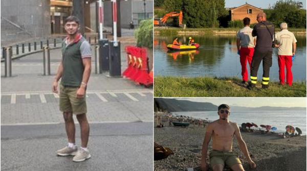 Șofer român din Italia, găsit înecat după două zile de căutări. Laurențiu avea doar 23 de ani