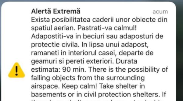 Atac cu drone rusești la granița României. Populația a primit RO-ALERT pentru a se adăposti