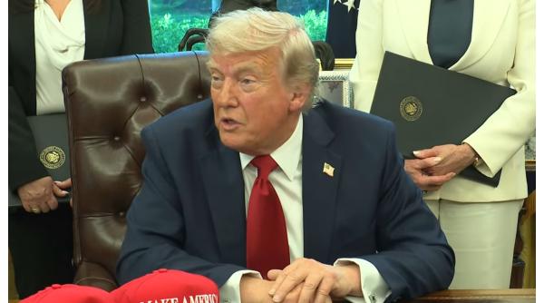 Trump spune că vrea pace în Ucraina pentru a ajunge el în Rai