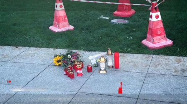 Un copil de doar un an și jumătate a murit de mână cu tatăl său în centrul Vasluiului după ce a călcat pe un spot 