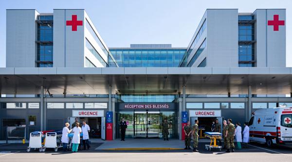 Franța și Germania, mesaj către spitale: "Pregătiți-vă să primiți 100 de soldați pe zi"