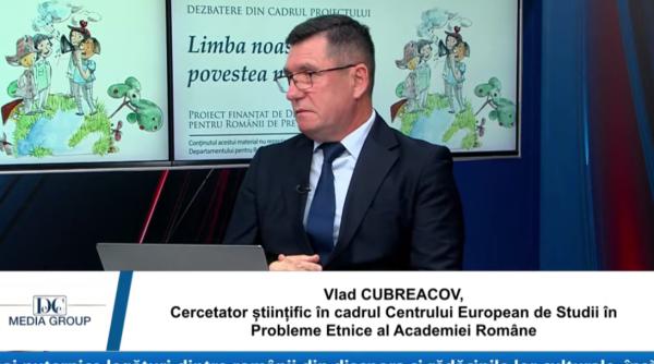 Vlad Cubreacov: În România, limba română nu este suficient de protejată în toate formele ei